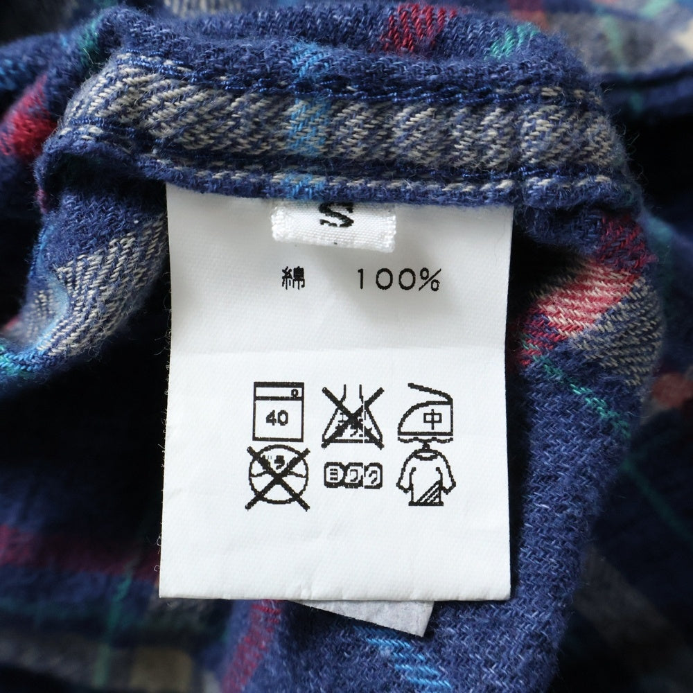 FDMTL(ファンダメンタル) チェック 長袖シャツ マルチカラー