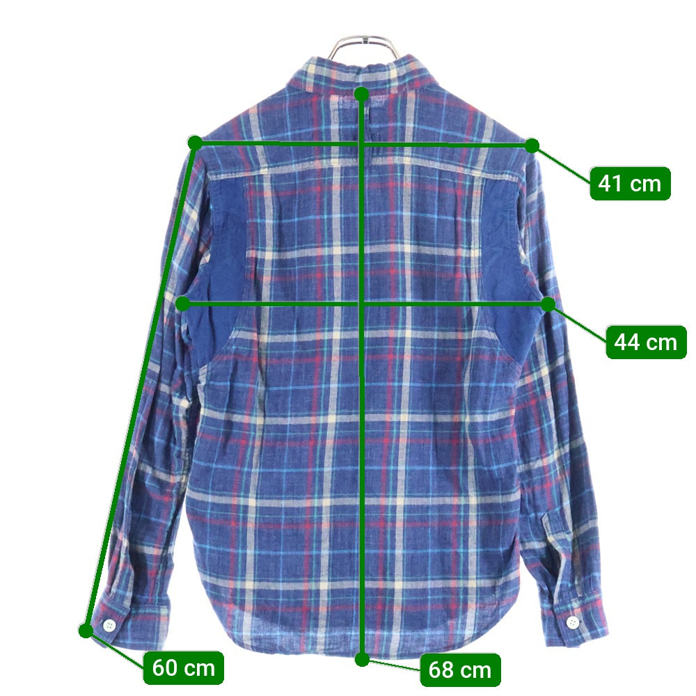 FDMTL(ファンダメンタル) チェック 長袖シャツ マルチカラー