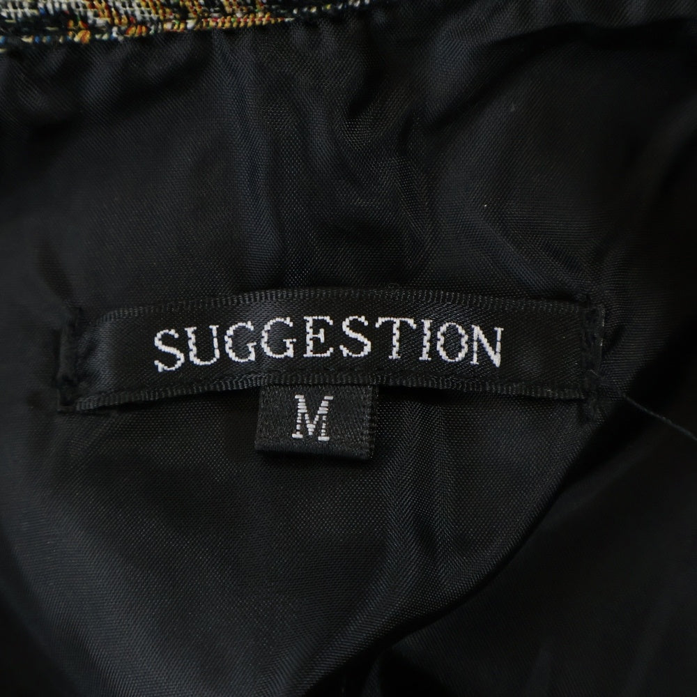 Art re A select(アトリエセレクト) 総柄 ジップアップジャケット ブラウン 380381