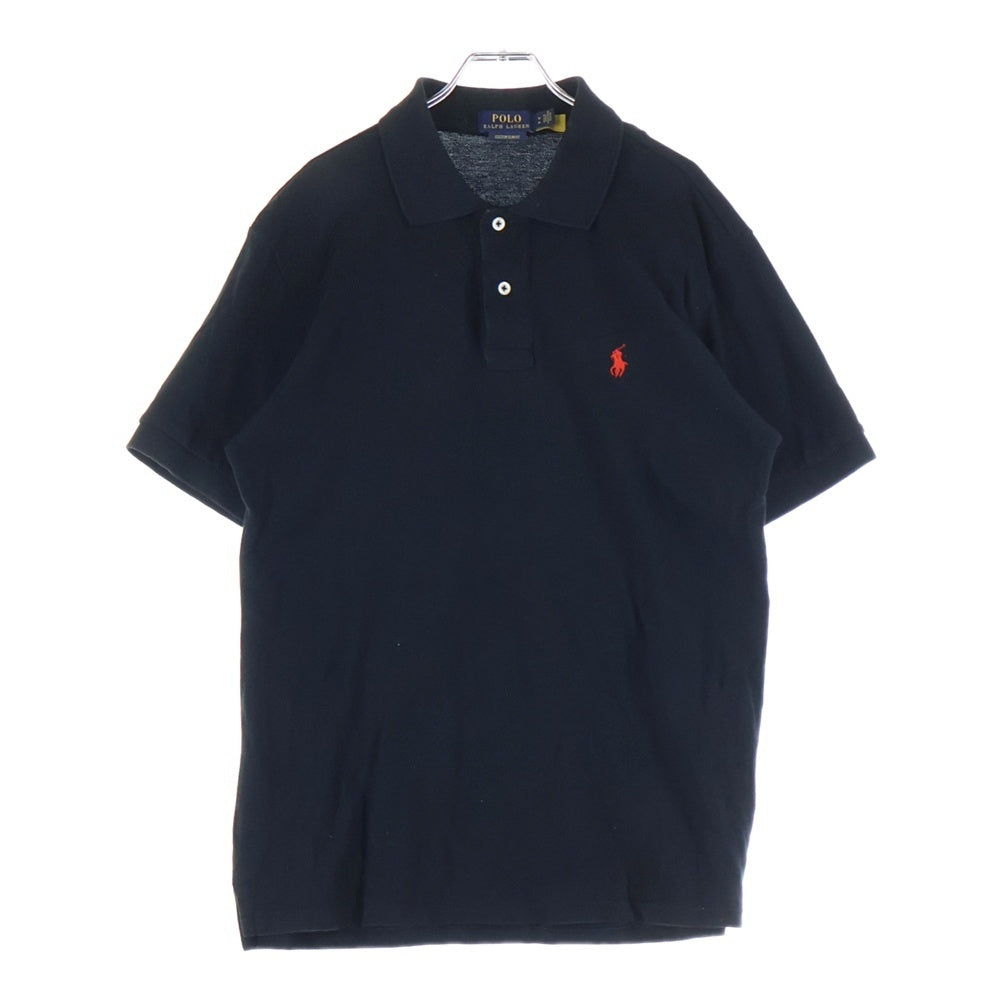 POLO RALPH LAUREN(ポロラルフローレン) ロゴ刺繍 ポロシャツ ブラック