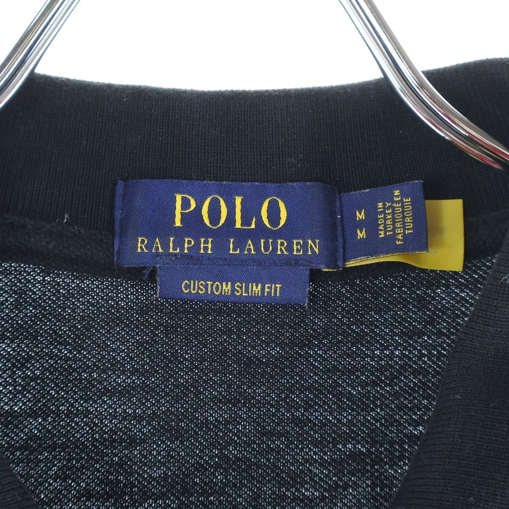 POLO RALPH LAUREN(ポロラルフローレン) ロゴ刺繍 ポロシャツ ブラック