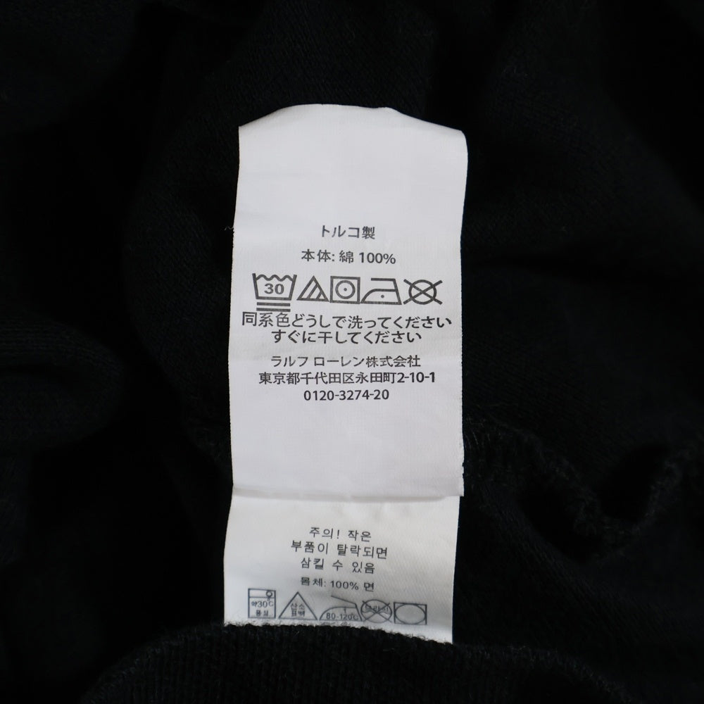 POLO RALPH LAUREN(ポロラルフローレン) ロゴ刺繍 ポロシャツ ブラック
