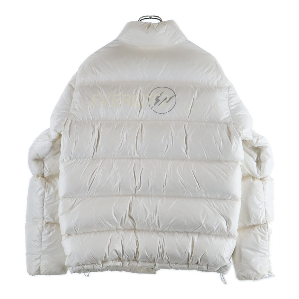 MONCLER(モンクレール) ×FRAGMENT DESIGN フラグメント ダウンジャケット アイボリー I209U1A00003 M3078