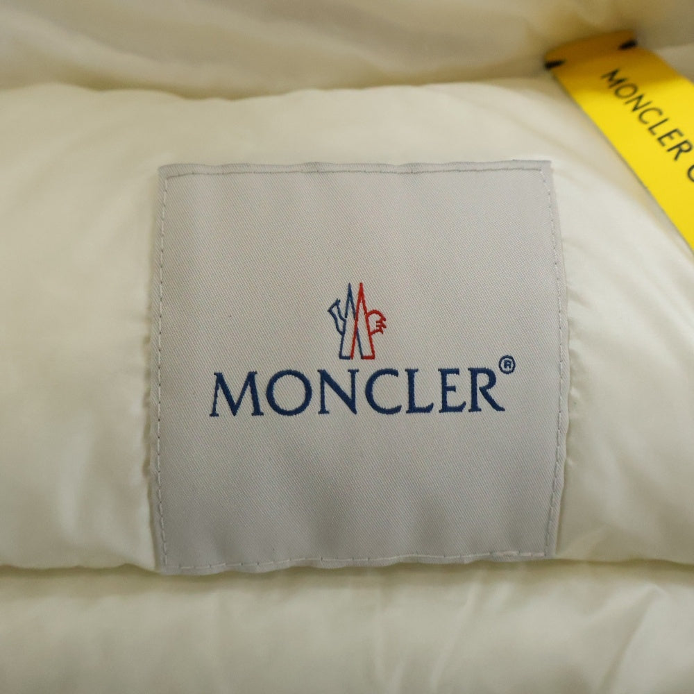 MONCLER(モンクレール) ×FRAGMENT DESIGN フラグメント ダウンジャケット アイボリー I209U1A00003 M3078