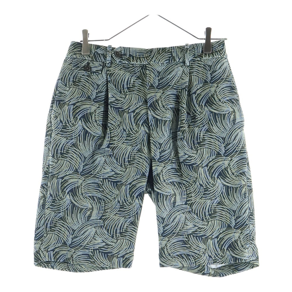 ESTNATION(エストネーション) 総柄 ハーフパンツ グリーン