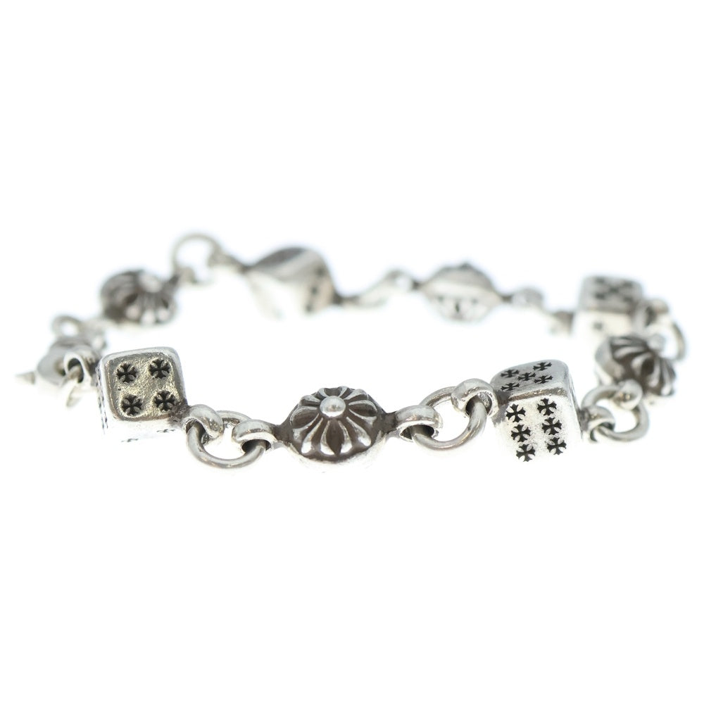 CHROME HEARTS(クロムハーツ) DICE NO1 CRSBL ダイスクロスボール シルバーブレスレット