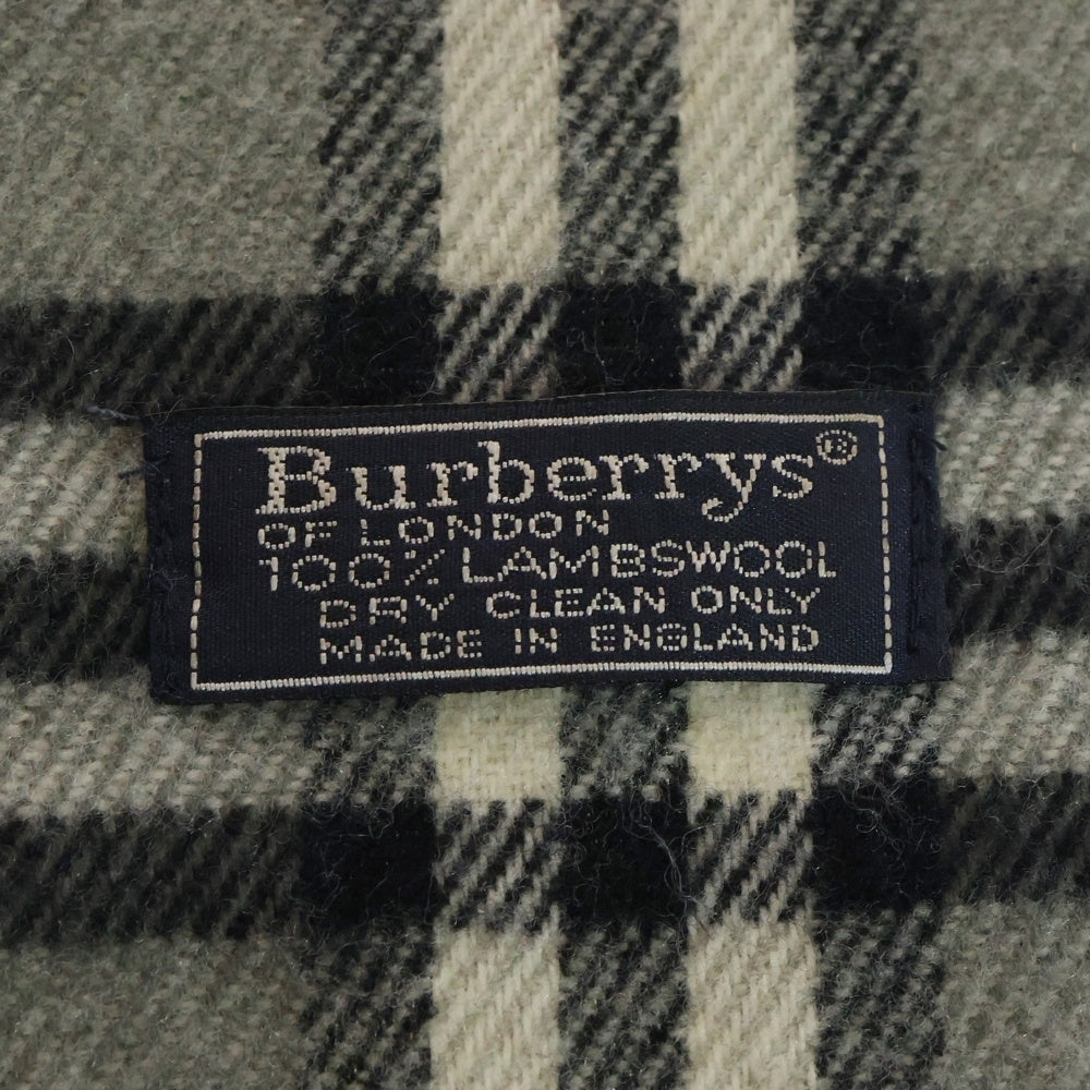 BURBERRYS(バーバリーズ) ノバチェック マフラー 90s ラムウール レディース