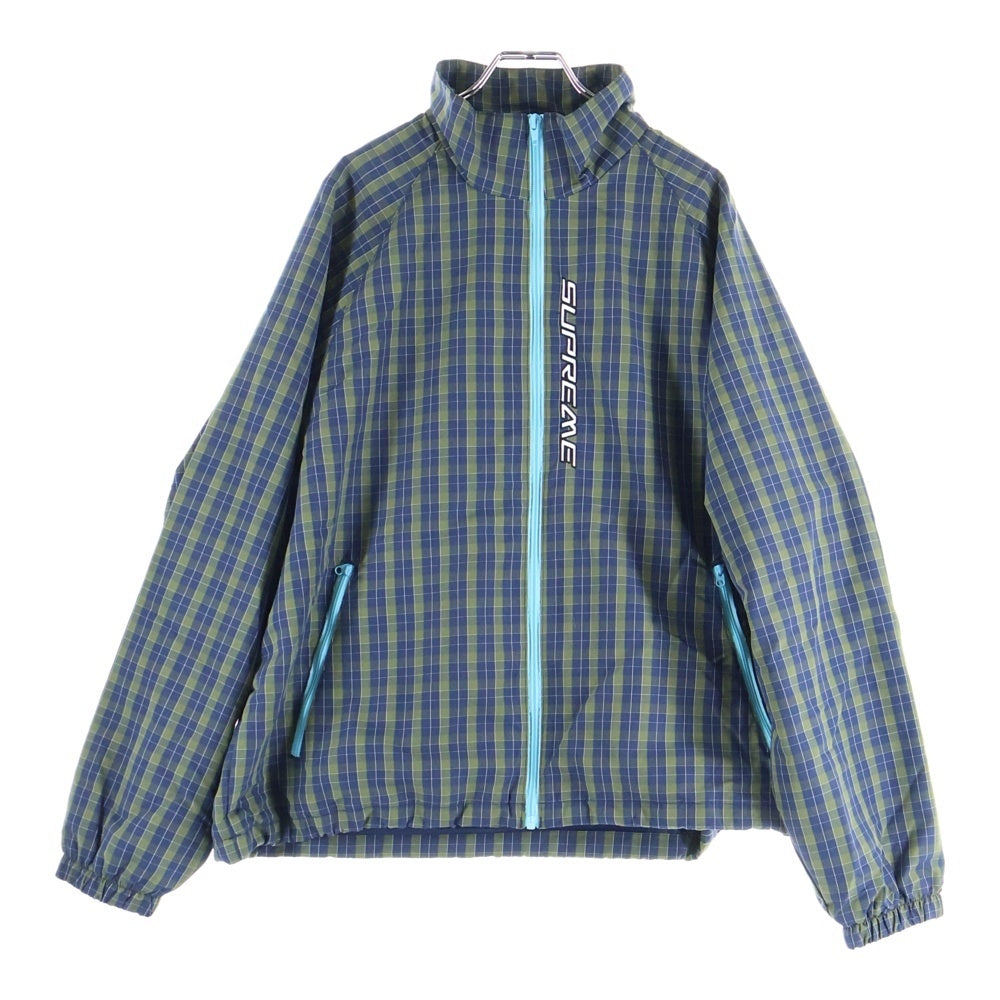 即完売 Supreme トラックジャケット チェック柄 Lサイズ 即完売
