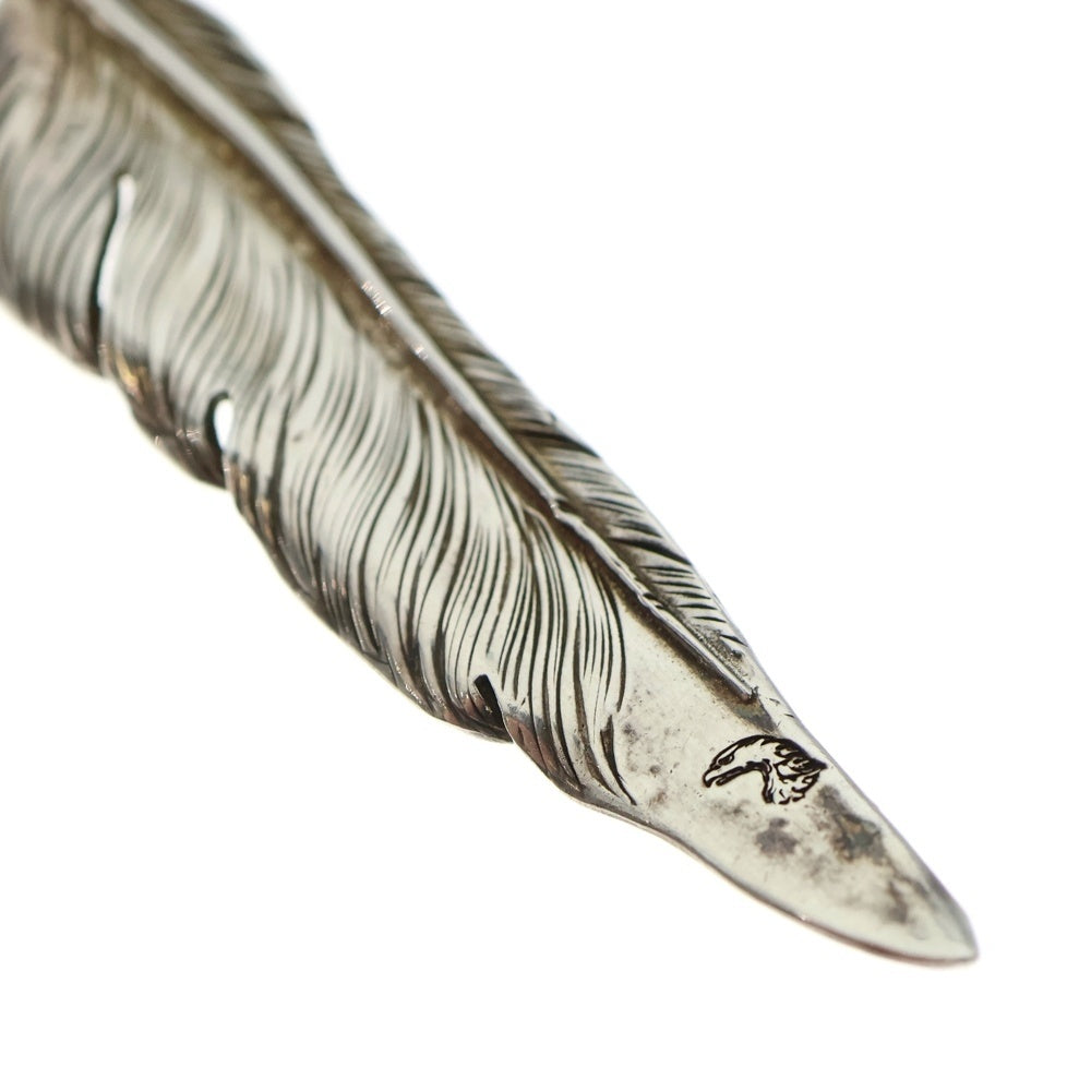 LARRY SMITH(ラリースミス) NATABANE FEATHER フェザー ペンダントトップ シルバー