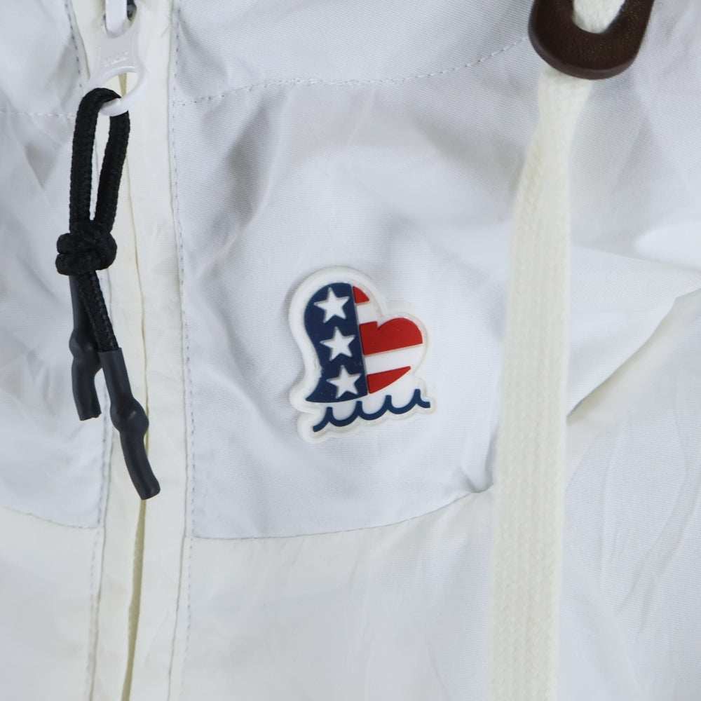 muta(ムータ) ドローコード付き ジップアップ ジャケット MUJ93501 ホワイト