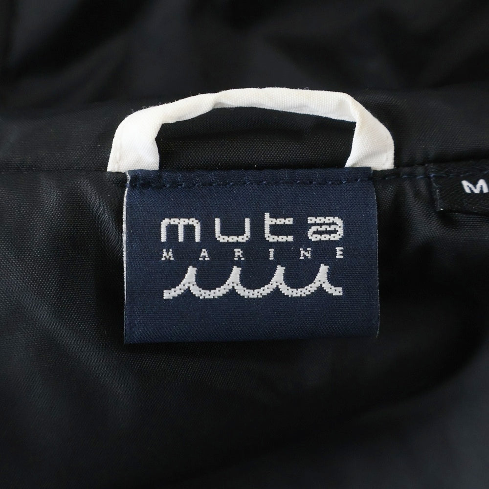 muta(ムータ) ドローコード付き ジップアップ ジャケット MUJ93501 ホワイト