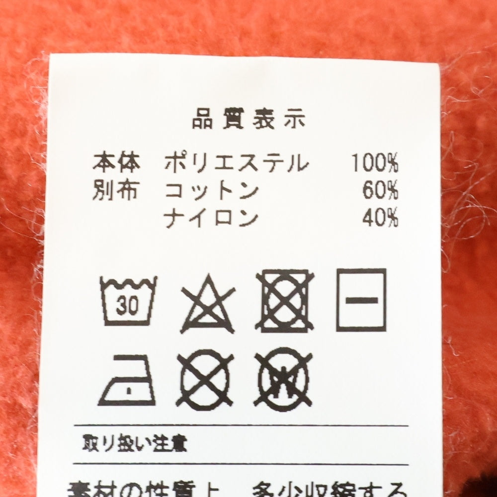 DESCENDANT(ディセンダント) 23AW HUMMING FLEECE PULLOVER ハミング フリース プルオーバー スナップT ジャケット オレンジ 232ATDS-CSM36