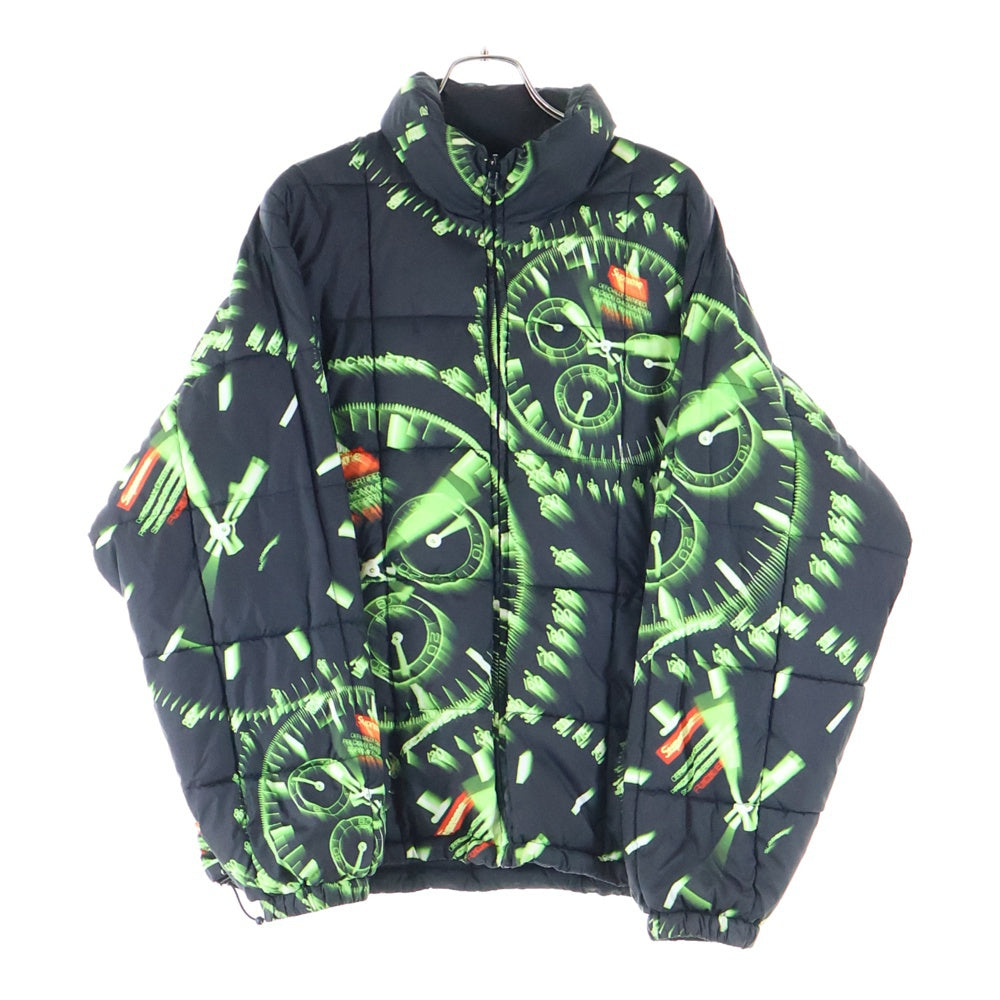SUPREME(シュプリーム) 20AW WATCHS REVERSIBLE PUFFY JACKET ウォッチ リバーシブル パフィー ジャケット ブラック/グリーン