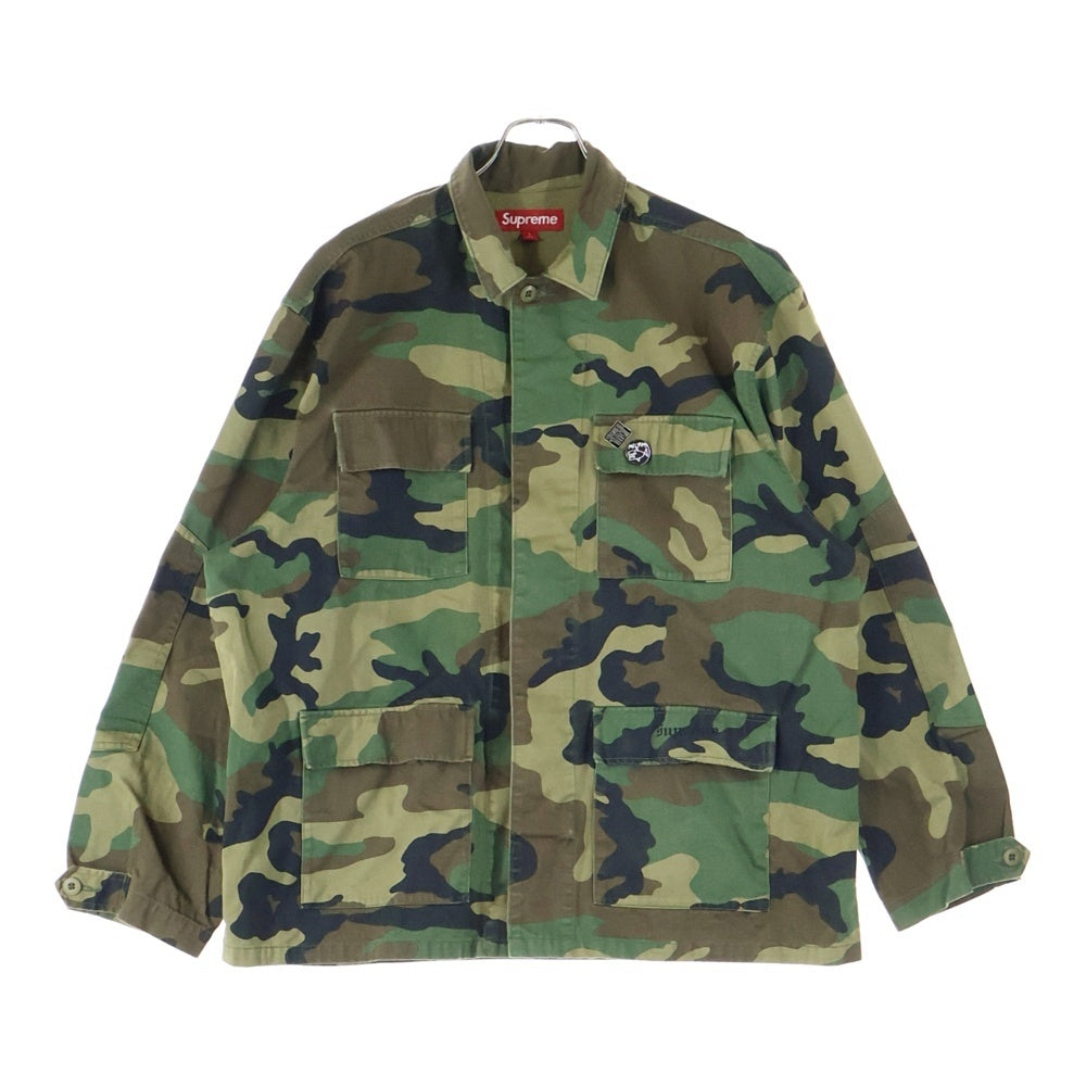 SUPREME(シュプリーム) 24SS ×Melvins BDU Jacket メルヴィンズ カモ柄 ワークジャケット カーキ