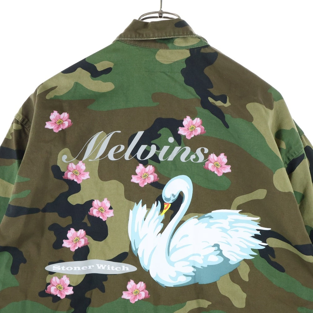 SUPREME(シュプリーム) 24SS ×Melvins BDU Jacket メルヴィンズ カモ柄 ワークジャケット カーキ