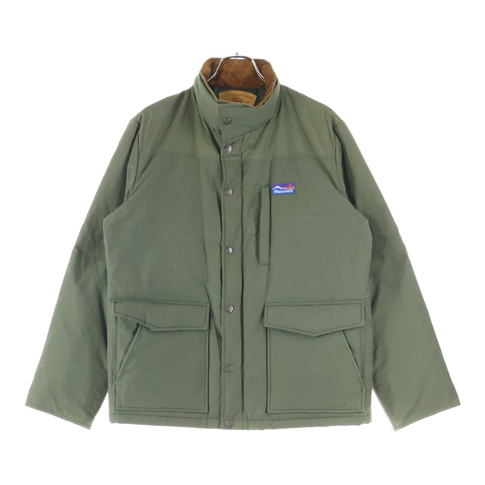 PHERROW'S(フェローズ) 20AW マウンテン 40クロスダウンジャケット カーキ PPDJ1