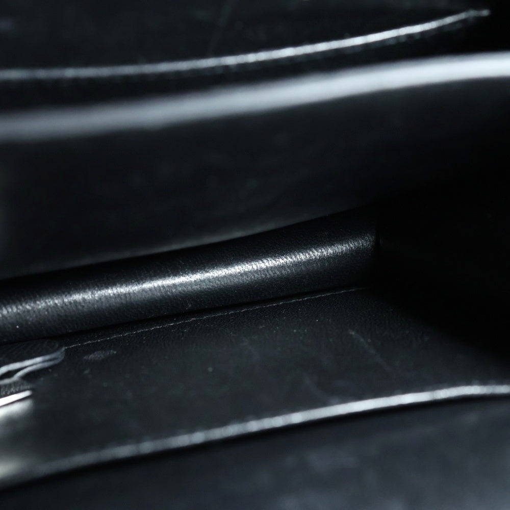 HERMES(エルメス) コンスタンス3 ミニ18 ミロワール エプソン レザーショルダーバッグ ブラック レディース B刻印