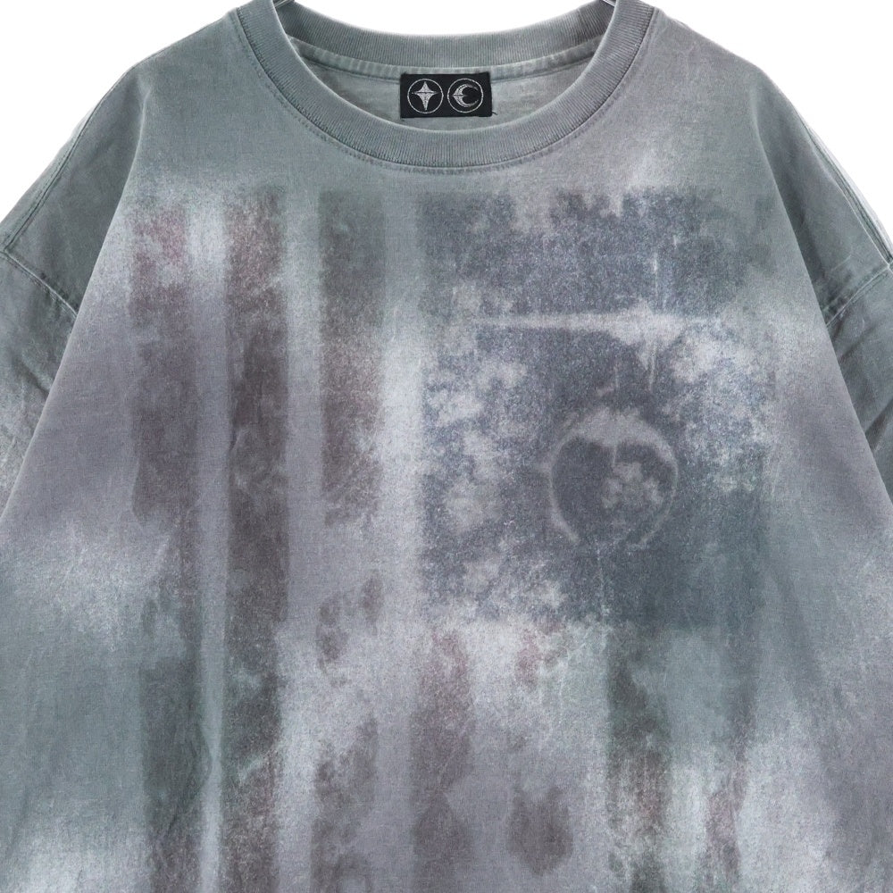 THUG CLUB(サグクラブ) AMBUSH OLD GLORY T-SHIRT アンブッシュ オールドグレー クルーネック半袖Tシャツ グレー TC25TS1201