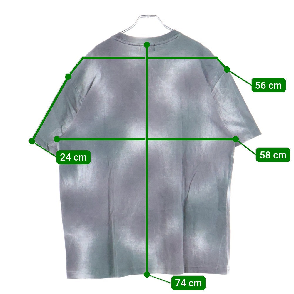 THUG CLUB(サグクラブ) AMBUSH OLD GLORY T-SHIRT アンブッシュ オールドグレー クルーネック半袖Tシャツ グレー TC25TS1201