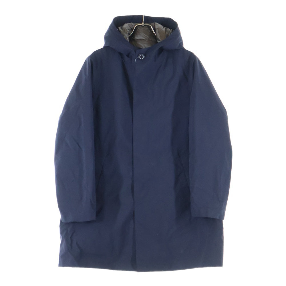 MACKINTOSH(マッキントッシュ) 24AW セミブライト ナイロンツイル フーデット ダウンコート ネイビー G1C09-003-28
