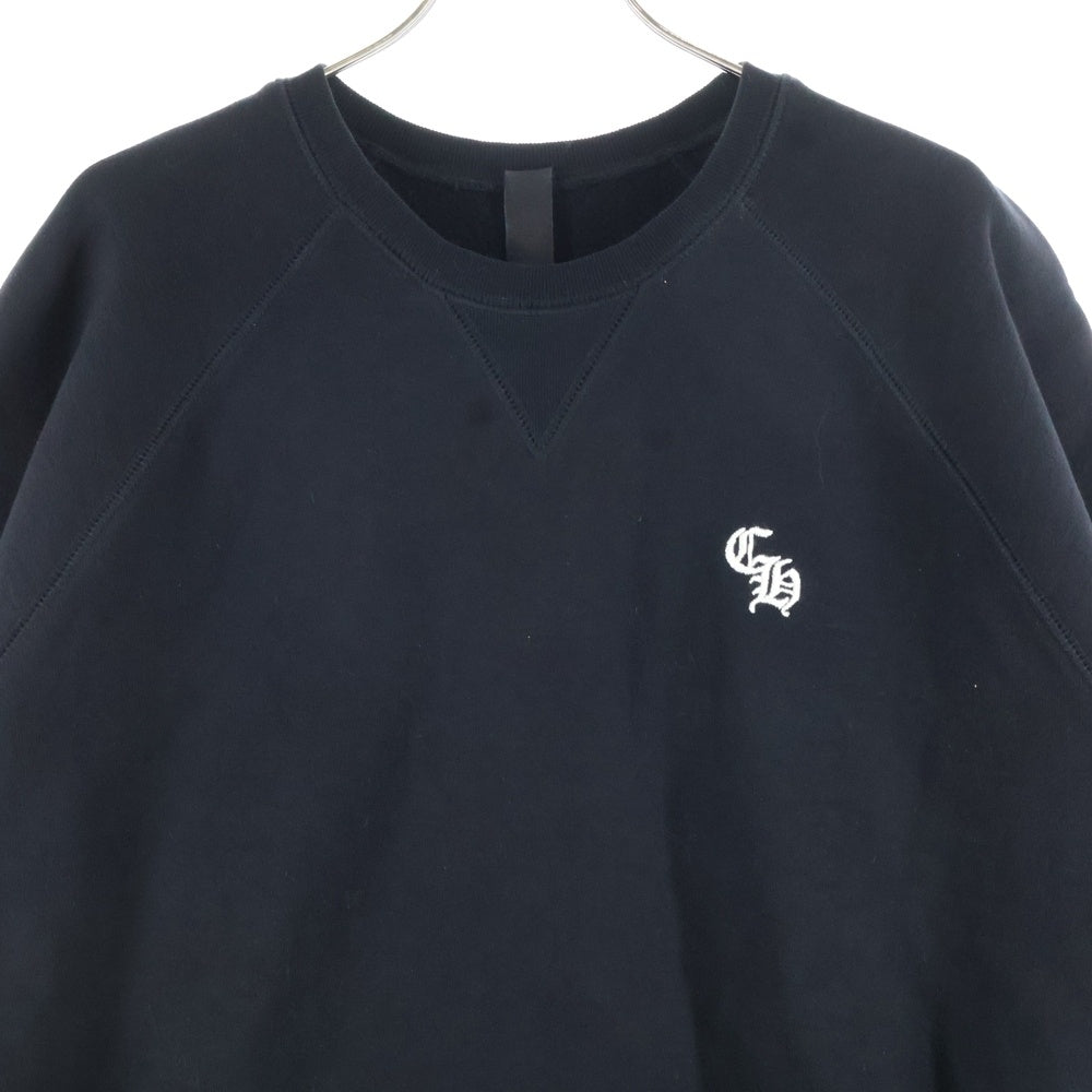 CHROME HEARTS(クロムハーツ) Y NOT SLO RIDE スウェット クルーネック半袖Tシャツ ブラック