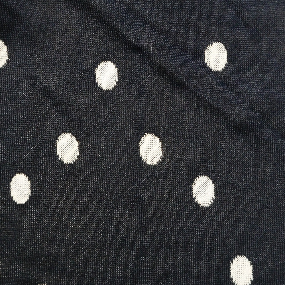 CHANEL(シャネル) フローラル柄 ニットベスト P19106 ブラック レディース