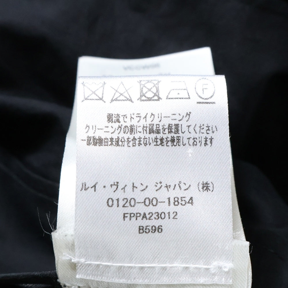 LOUIS VUITTON(ルイヴィトン) 23AW モノグラム ヴィシーチェック スラックスパンツ RW232W 012 FPPA23 ホワイト/ネイビー レディース