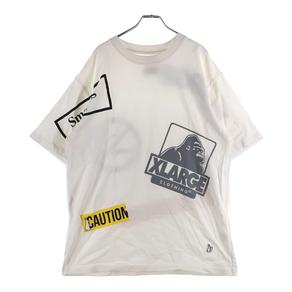 FR2(エフアールツー) ロゴプリント 半袖Tシャツ カットソー ホワイト