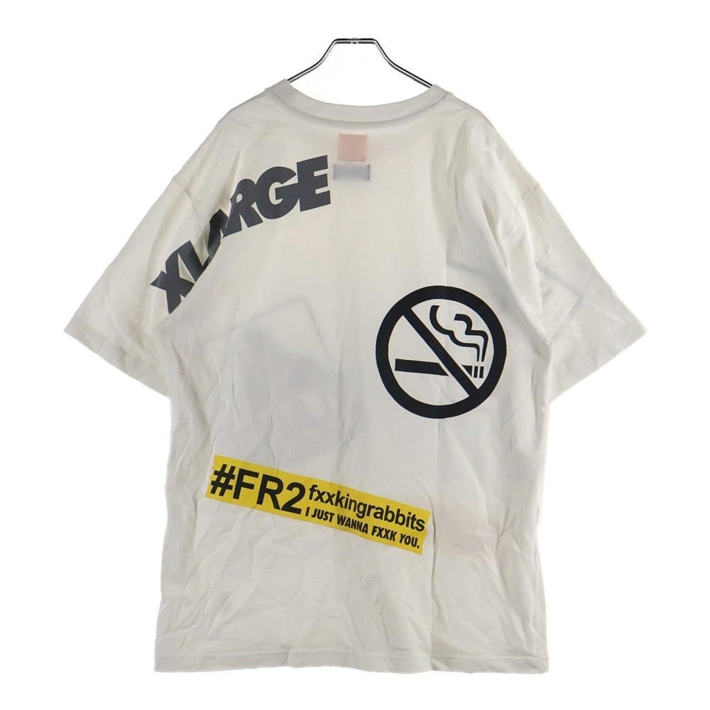 FR2(エフアールツー) ロゴプリント 半袖Tシャツ カットソー ホワイト