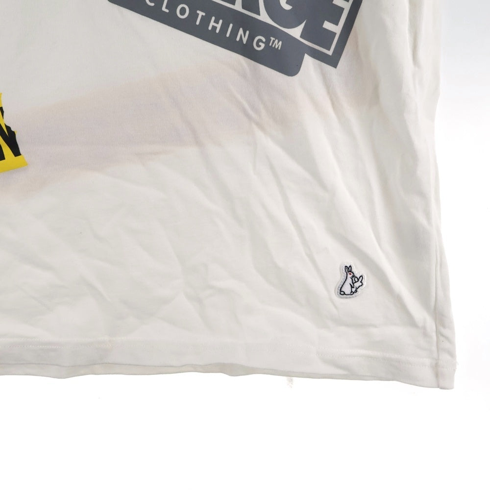 FR2(エフアールツー) ロゴプリント 半袖Tシャツ カットソー ホワイト