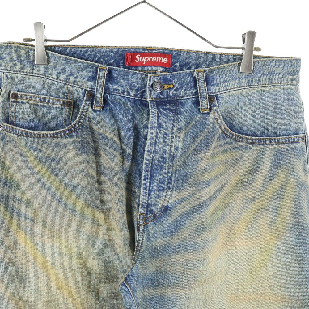 SUPREME(シュプリーム) 25AW Regular Jean Dirty Indigo レギュラー ジーンズ リジット ダーティー インディゴ デニムパンツ