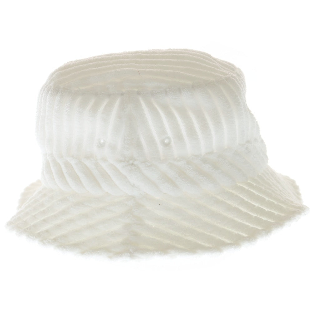 SUPREME(シュプリーム) 21SS Terry Corduroy Crusher コーディロイ バケットハット 帽子 ホワイト