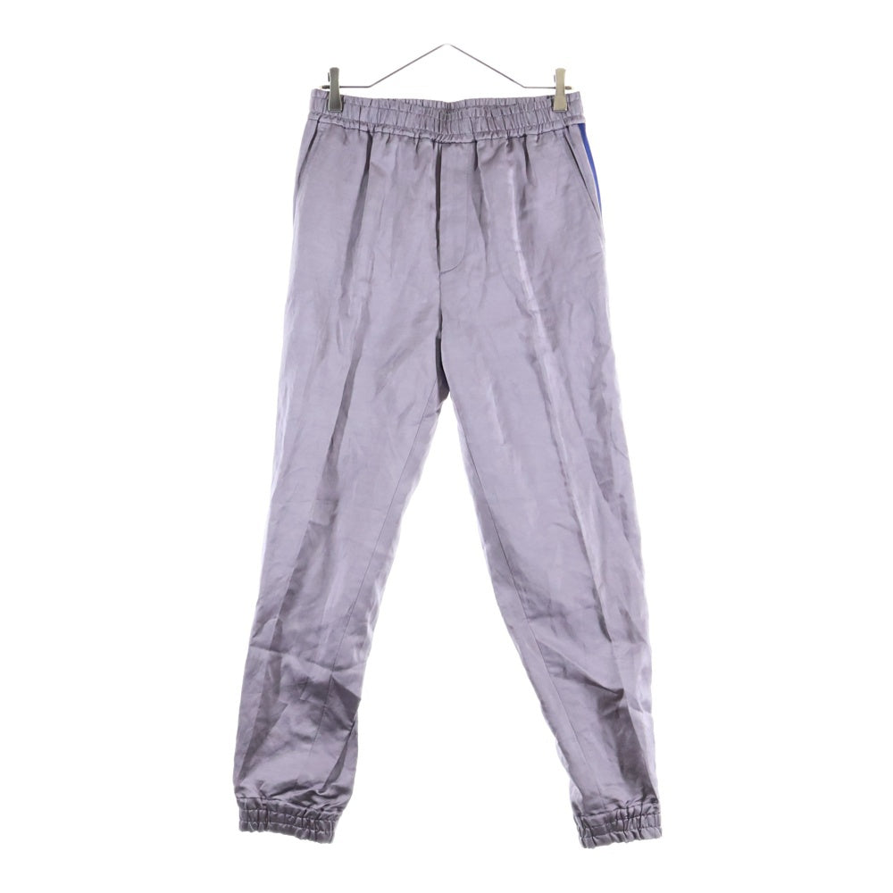 GUCCI(グッチ) サイドライン シルク リラックスイージーパンツ 613019 ZADOW パープル