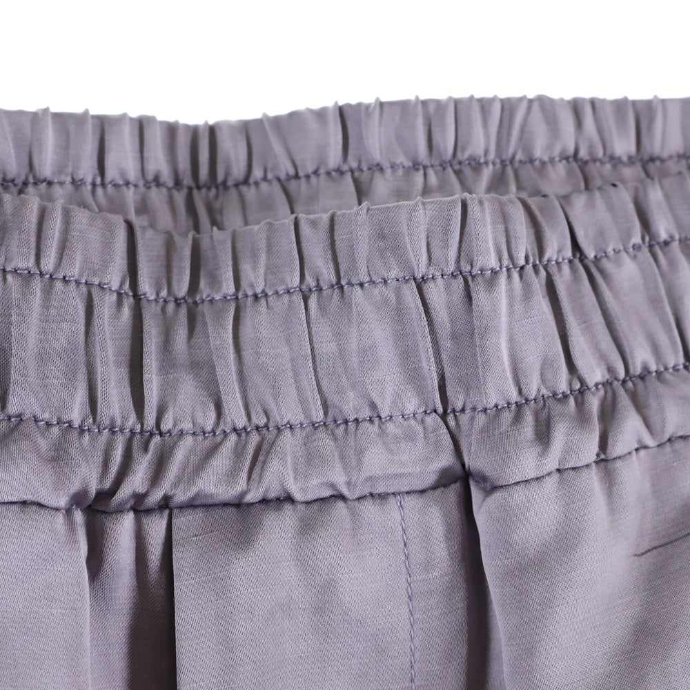 GUCCI(グッチ) サイドライン シルク リラックスイージーパンツ 613019 ZADOW パープル