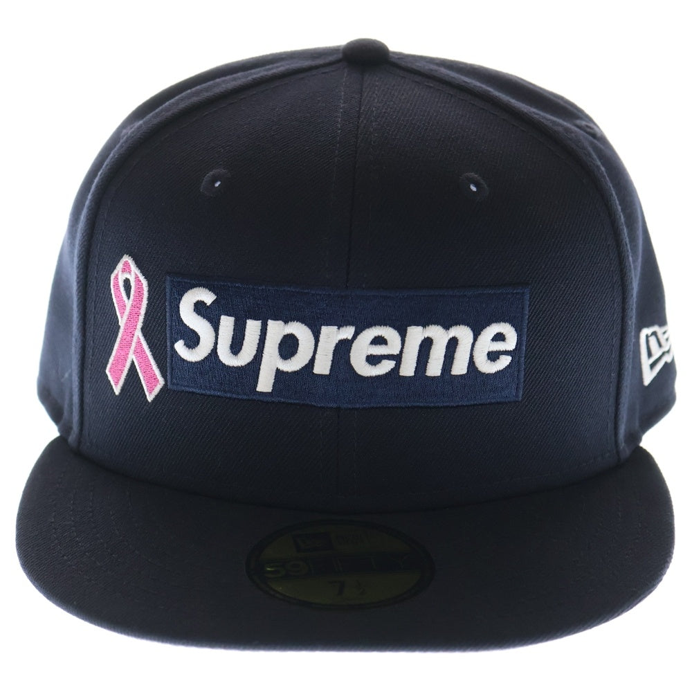 SUPREME(シュプリーム) 25AW Breast Cancer Awareness Box Logo New Era ボックスロゴベースボールキャップ帽子 ネイビー