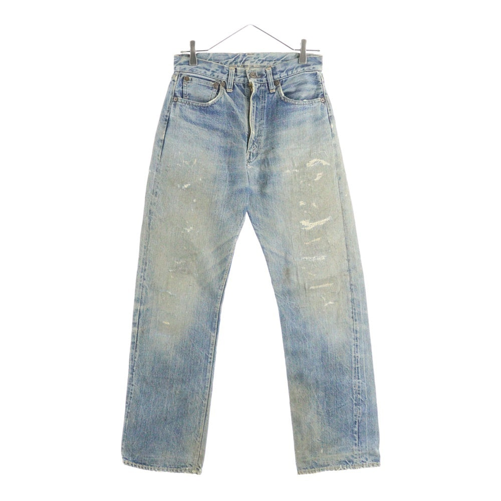 Levi's(リーバイス) 50s~60s 501ZXX 両面BIG E 均等V ボタン裏刻印12 片爪TALON ジッパーフライストレートデニムパンツ インディゴ