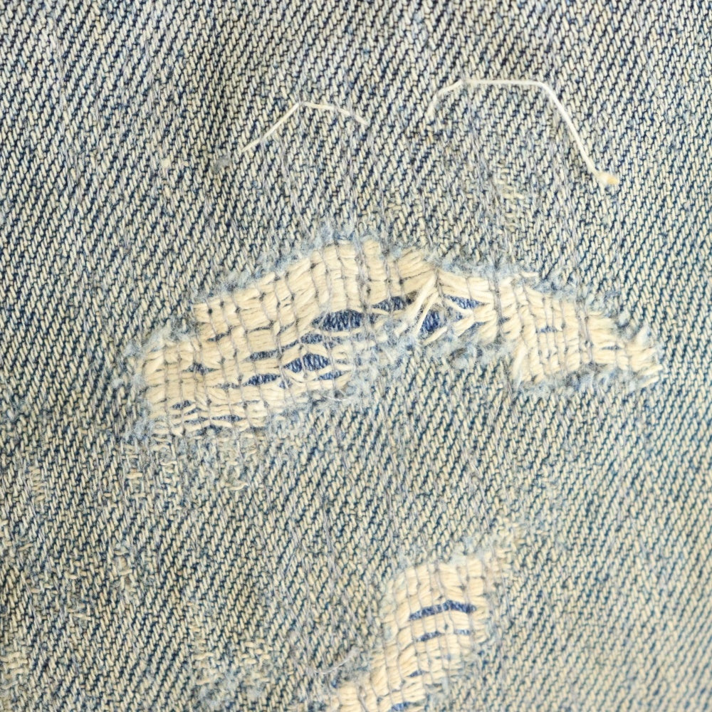 Levi's(リーバイス) 50s~60s 501ZXX 両面BIG E 均等V ボタン裏刻印12 片爪TALON ジッパーフライストレートデニムパンツ インディゴ