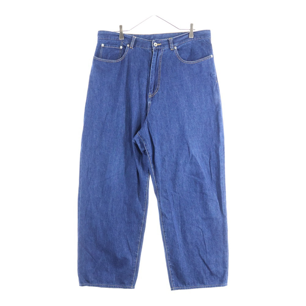 FreshService(フレッシュサービス) CORPORATE DENIM FIVE POCKET PANTS ONEWASH コーポレートデニム ワイドパンツ FSV243-401690B インディゴ