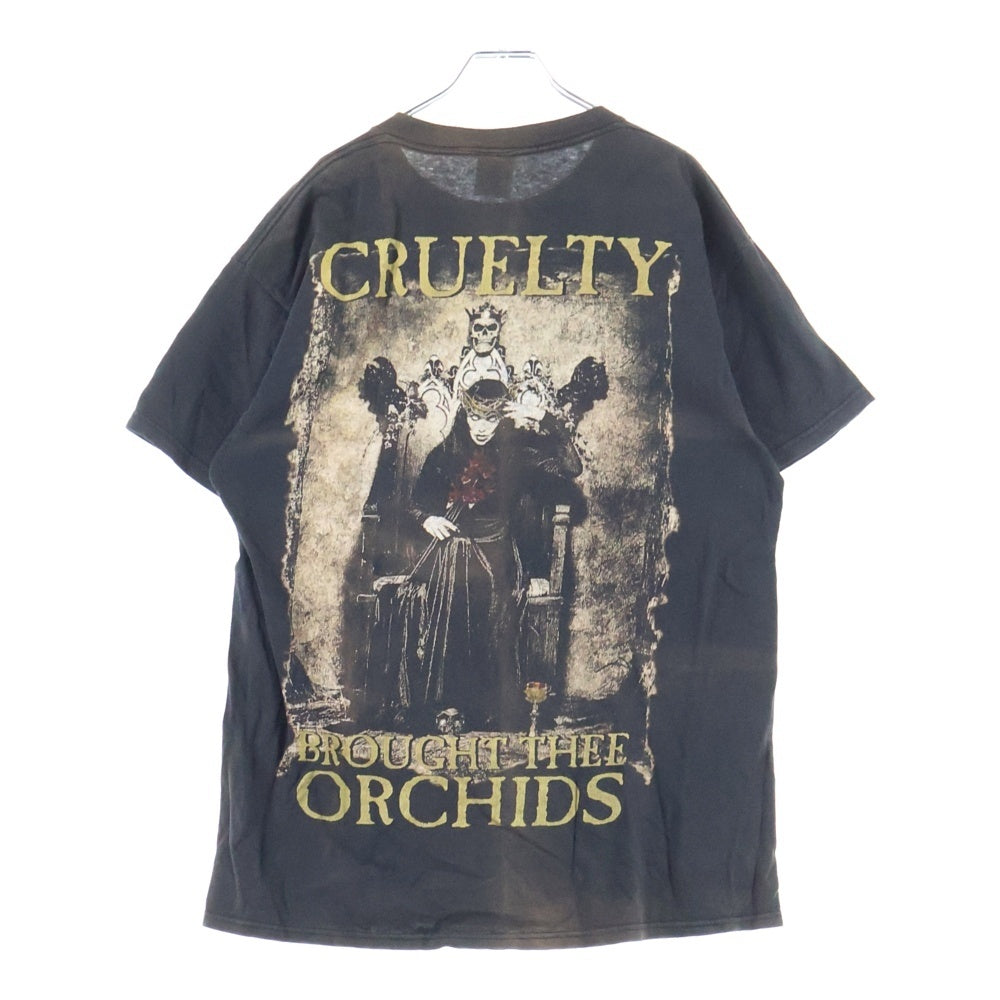 VINTAGE(ヴィンテージ) 00s CRADLE OF FILTH CRUELTY AND THE BEAST クレイドルオブフィルス 両面プリント クルーネック半袖Tシャツ ブラック