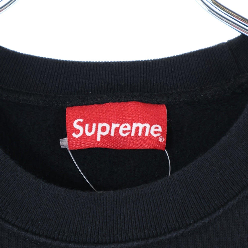 SUPREME(シュプリーム) 20AW Big Arc Crewneck Heather ビッグアークロゴ クルーネックスウェットトレーナー ブラック