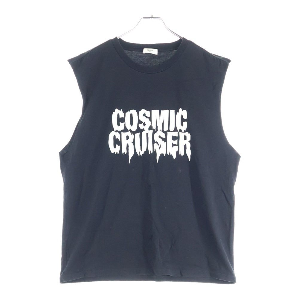 CELINE 22ss COSMIC CRUISER ノースリーブカットソー CELINE(セリーヌ) 22SS COSMIC CRUISER コズミッククルーザープリント