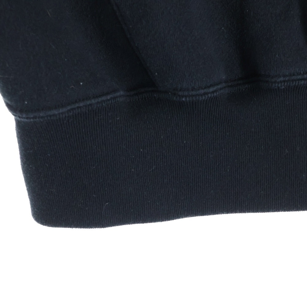 ENNOY(エンノイ) 23AW ×Netflix ネットフリックス ロゴ刺繍 プルオーバーパーカー ブラック