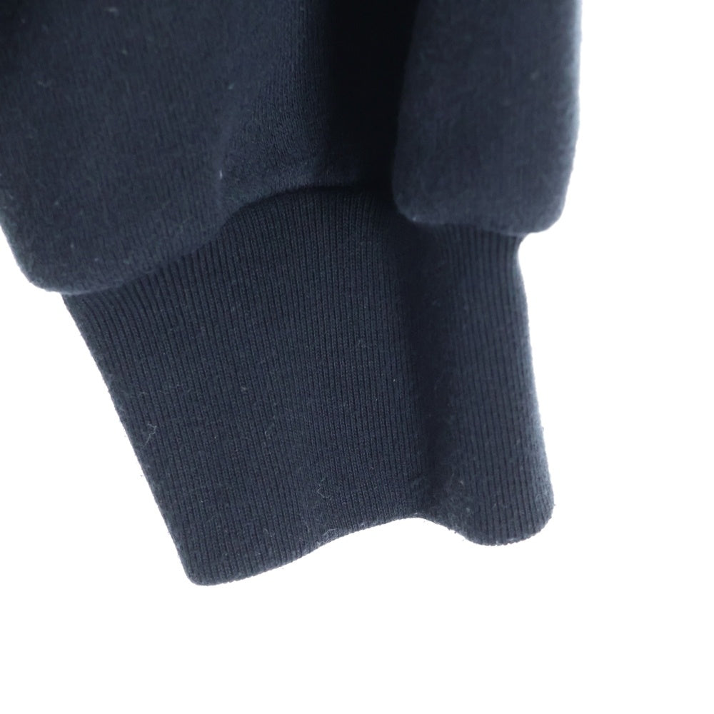 ENNOY(エンノイ) 23AW ×Netflix ネットフリックス ロゴ刺繍 プルオーバーパーカー ブラック