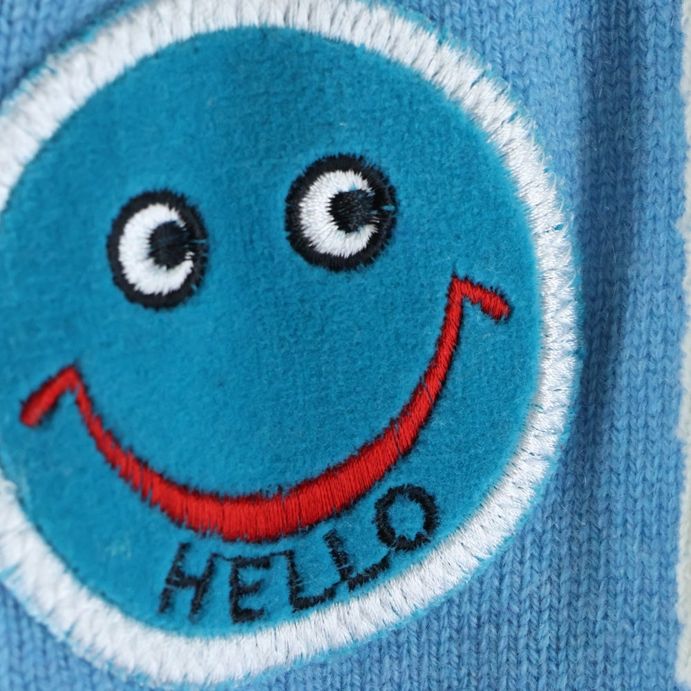 A Love Movement(ア ラブ ムーブメント) VOXXX Vネック カシミア ニットセーター ライトブルー