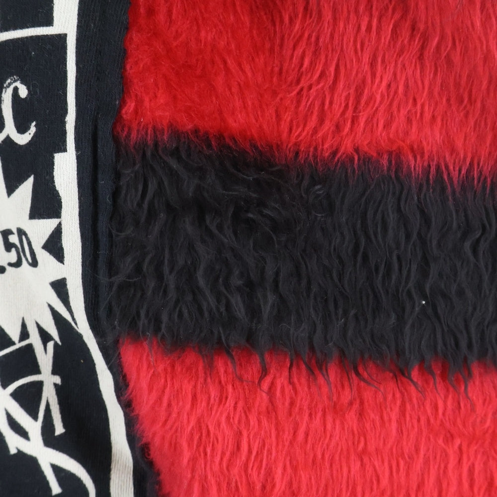 HYSTERIC GLAMOUR(ヒステリックグラマー) MAXIMUM SOUNDS マキシマム サウンズ ボーダー ニット ブラック/レッド レディース 01253CS02