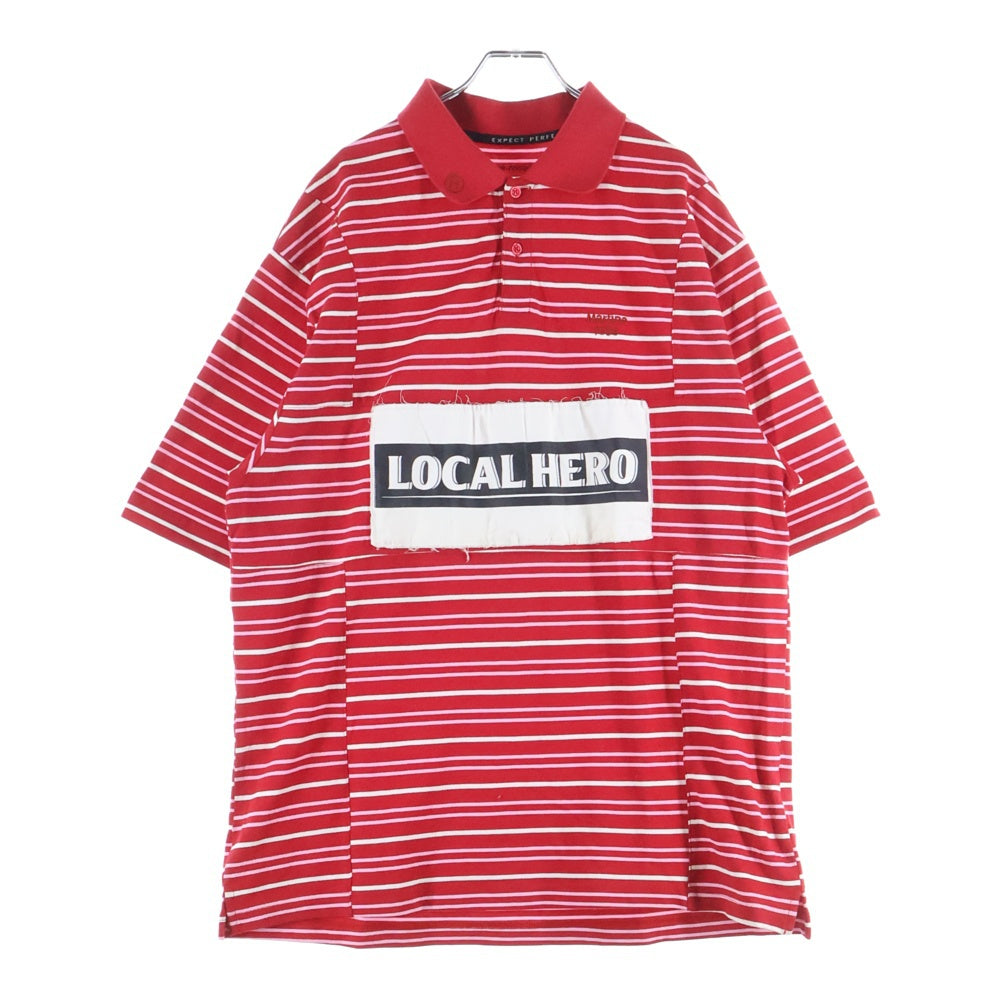 MARTINE ROSE(マーティンローズ) 25SS OVERSIZED PANELLED POLO LOCAL