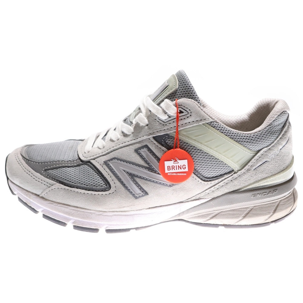 New Balance(ニューバランス) M990GL5 990v5 スウェード ローカットスニーカー グレー US9.5/27.5cm