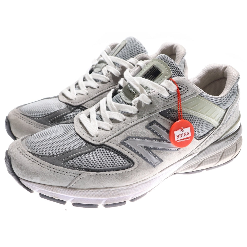 New Balance(ニューバランス) M990GL5 990v5 スウェード ローカットスニーカー グレー US9.5/27.5cm