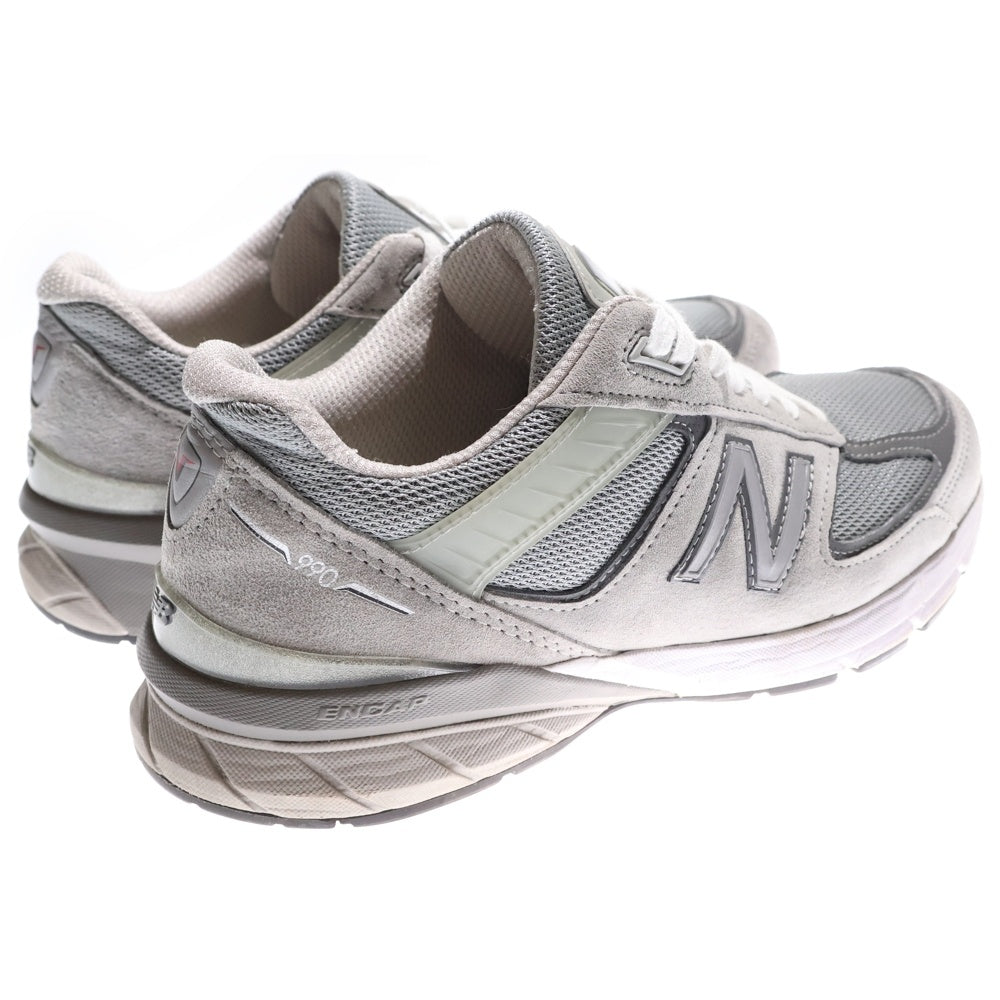 New Balance(ニューバランス) M990GL5 990v5 スウェード ローカットスニーカー グレー US9.5/27.5cm