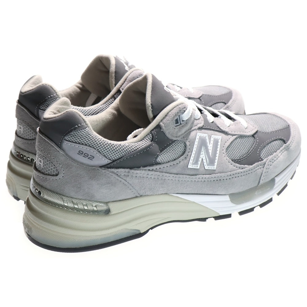 New Balance(ニューバランス) 992 スウェード ローカットスニーカー グレー U992GY US9.5/27.5cm
